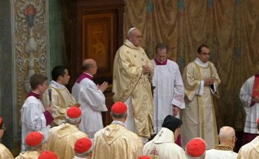 En el último cónclave, en marzo del 2013, el cardenal Sodano, con más de 80 años, presidió las congregaciones generales de los cardenales. Archivo
