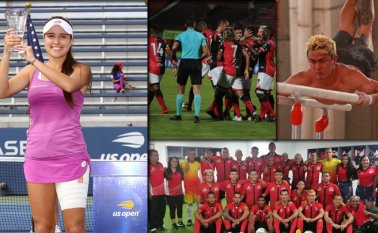 María Camila Osorio, la raqueta número uno de Colombia cerró una temporada de ensueño. Archivo