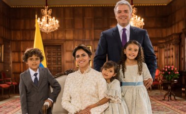 El presidente hizo especial agradecimiento a las Fuerzas Militares. Colprensa