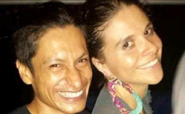 La pareja se movilizaba el viernes por la tarde en una camioneta de Santa Marta a Palomino para celebrar su luna de miel. Colprensa