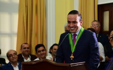 Las funciones como mandatario Mauricio Aguilar la empezará de lleno hasta la otra semana. Colprensa