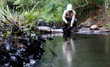 Derrame de crudo en el Catatumbo. Archivo La Opinión
