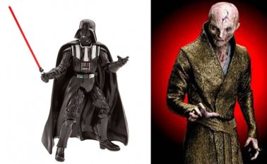 Darth Vader y  Líder Supremo Snoke.  Internet