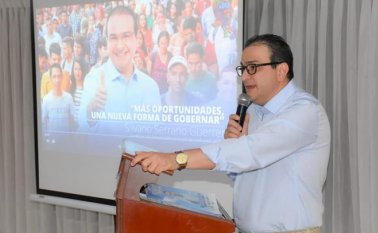 El electo gobernador de Norte de Santander, Silvano Serrano.
 Archivo