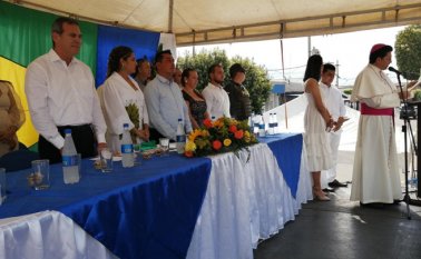 Corina Durán tomó posesión de su cargo este sábado. Cortesía