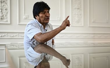 "Estamos como en primarias, serán legítimas", dijo el expresidente izquierdista durante una conferencia de prensa en Buenos Aires. AFP
