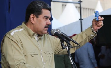 Nicolás Maduro.  AFP
