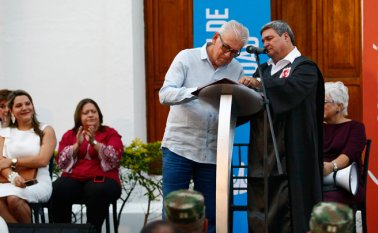 La alcaldía de Jairo Yáñez también tiene su cuota femenina. De los 22 servidores públicos designados, 11 son funcionarias. Archivo