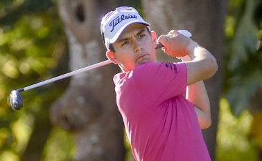 El santandereano Iván Camilo Ramírez lidera la lista de los colombianos en el Latin American Amateur Championship de Golf. Colprensa