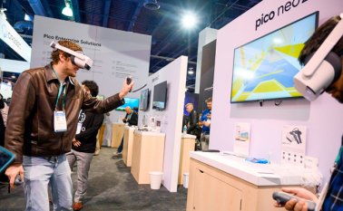 LG, Samsung, Sony y otros anunciaron las bondades de las nuevas pantallas 8K. AFP