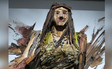 Con su obra, Claudia Luna Becerra quiere hacerle un llamado al hombre para que cuide y conserve la naturaleza.
Roberto Ospino