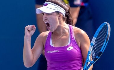 La jugadora colombiana tendrá que medirse ahora contra la china Xiyu Wang. Archivo