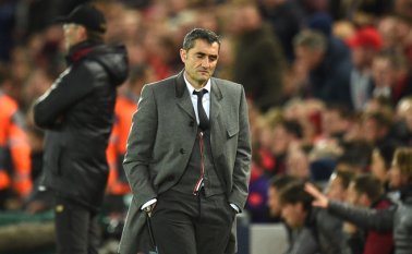 Ernesto Valverde será sustituido por Quique Setién. AFP