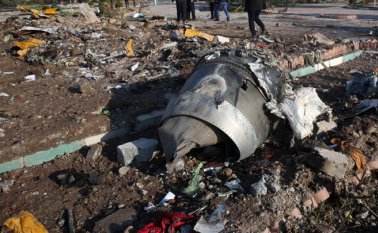 Ucrania anunció que un alto responsable iraní viajará a Ucrania en los próximos días "para determinar el laboratorio" encargado de analizar las cajas negras. AFP