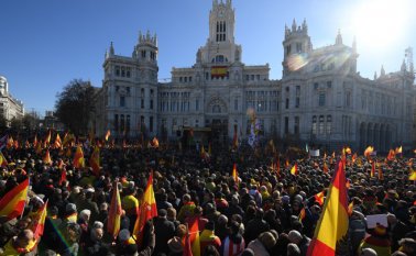 En la actualidad, España cuenta con unos 47 millones de habitantes y se necesitarán "entre 8 y 9 millones" de personas solo para "mantener nuestra población activa al mismo nivel", indicó el ministro durante el foro de la Organización para la Cooperación y el Desarrollo Económicos (OCDE) sobre migraciones en París.  AFP