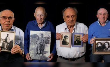 Varios sobrevivientes del holocausto nazi hablaron sobre el sufrimiento en los campos de concentración. AFP