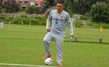 El técnico se manifestó sobre el estado anímico de los jugadores, enfatizando que es una problemática que aborda a todo el mundo futbolístico. @Dimayor