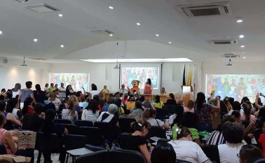 En la actividad académica fueron puestos en contexto aspectos relacionados con la política pública de la primera infancia, en particular lo que compete a las actividades rectoras: Juego, arte, literatura y exploración del medio. Roberto Ospina/La Opinión