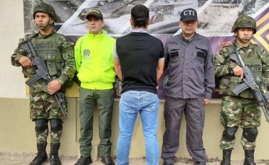 Supuestamente, alias "William" tiene más de una década de trayectoria en el GAO Los Pelusos. Cortesía