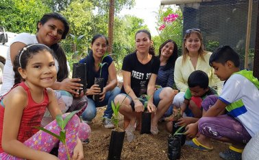 En materia de educación ambiental en el departamento unos 9.360 jóvenes y 511 docentes fueron formados en cultura y responsabilidad ambiental. Cortesía