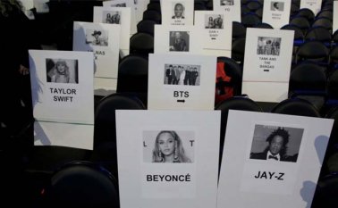 Ya están listas las ubicaciones de cada uno de los artistas invitados a los Grammys. Tomada de internet