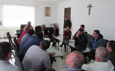 También se habló de la reanudación del convenio con la Policía para que preste los servicios de tránsito. Roberto Ospino