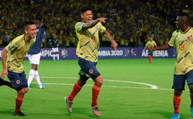 Eduard Atuesta y Jorge Carrascal son los llamados a ser protagonistas en el encuentro ante Venezuela que se disputará a partir de las 8:30 de la noche en Pereira. Colprensa