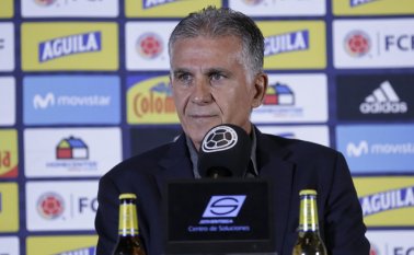 Carlos Queiroz, técnico de la Selección Colombia.
Colprensa