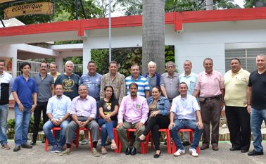 Alexander Albarracín, Fabián López Machuca, Adisson Palomino, Juan Carlos Galvis, José Bonilla,Pedro Silva Cuevas, Rigoberto Amaya, Milton Porras,José Gamboa Orozco, Antonio Rivera, Alejo Reyes,Ramiro Villamizar, Luis Arbey Cardona, José Conteras,Dixon Velásquez, Luis Ramírez, Ingrid Reyes, Félix Reyes Villamizar, Emelina Arenas Rueda y José Hernández. Cortesía