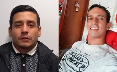 Alexis Farid Gómez (izquierda) fue capturado en Villa del Rosario y Diego Alfonso Rivera Vergel (derecha), quien era miembro de la comunidad Lgtbi, murió tres días después de estar en cuidados intensivos. Cortesía