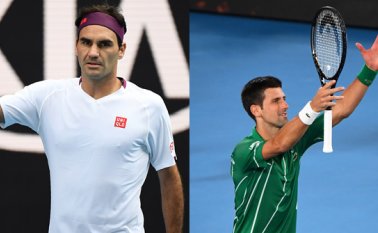 Federer y Djokovic, los reyes del Abierto de Australia, se verán en semifinales en lo que será un duelo de lujo. AFP