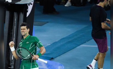 Djokovic ha ganado las siete finales que ha jugado.
AFP
