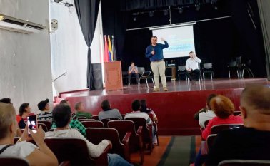 Francisco Cuadros, secretario de gobierno de Cúcuta, dijo que para el primer semestre de 2020 esperan tener lista la caracterización de los vendedores informales. Cortesía