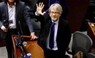 El exalcalde de Bogotá, Antanas Mockus. Tomada de Twitter