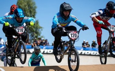 Carlos Ramírez fue medalla de plata el el Mundial de BMX. Colprensa