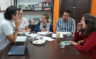 Funcionarios del Ministerio del Deporte, la OEI y Ecopetrol iniciaron la socialización de la iniciativa con autoridades locales de los municipios. 
 Ecopetrol