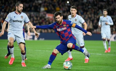 Tras esta referencia a los jugadores, Messi respondió en sus redes sociales. AFP
