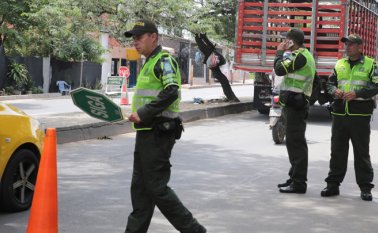Los uniformados del Grupo Élite están especializados en la Ley de Tránsito. Archivo