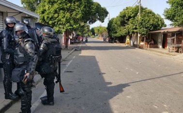 La alternativa de aumentar el pide de fuerza en esta zona, no está funcionando. Archivo