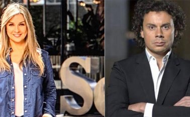 Vicky Dávila y Hassan Nassar, consejero presidencial para las Comunicaciones, tuvieron una dura peleo en redes sociales. Tomada de Twitter