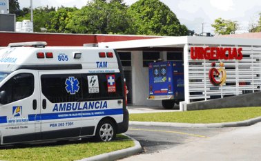 La mujer es atendida en el hospital Federico Lleras Acosta. Hospital Federico Lleras Acosta