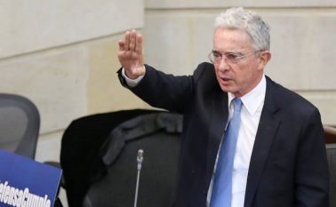 Álvaro Uribe Vélez.  Colprensa