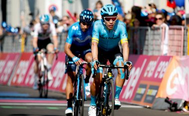 Miguel Ángel López (Astana Pro Team) se mantiene en la lucha por el título de la competencia en Portugal. Colprensa