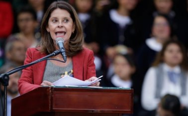 Vicepresidenta Marta Lucía Ramírez. Colprensa