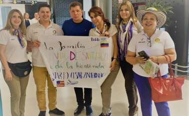 Lorena Sánchez, Eduardo Gómez, César Zambrano, Mayela Arellano, Frine Pacheco y María Eudoxia Becerra.
Cortesía