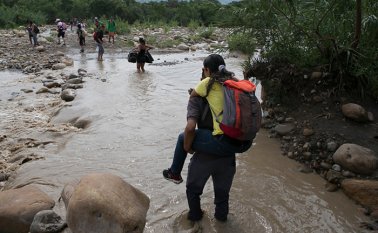 La Parada, frontera con San Antonio del Táchira en Venezuela. Colprensa
