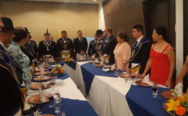 La ceremonia se llevó a cabo el sábado pasado en el Hotel Casa Blanca.
Cortesía