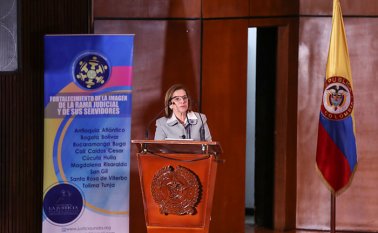 Margarita Cabello Blanco Ministra de Justicia y del Derecho. Colprensa