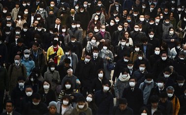 Coronavirus en China. AFP