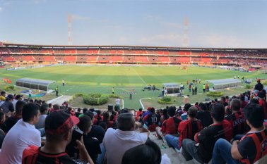 El estadio General Santander acogerá el próximo domingo, a las 6:10 de la noche, el partido entre Cúcuta Deportivo y Atlético Bucaramanga por la fecha siete de la Liga Apertura 2020. Gustavo Contreras